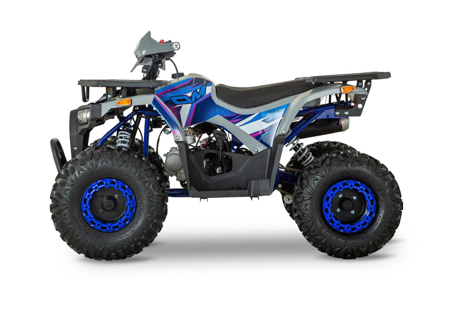 Quad Cvm AFD 125cc 4 Tempi Con Ruote 8”