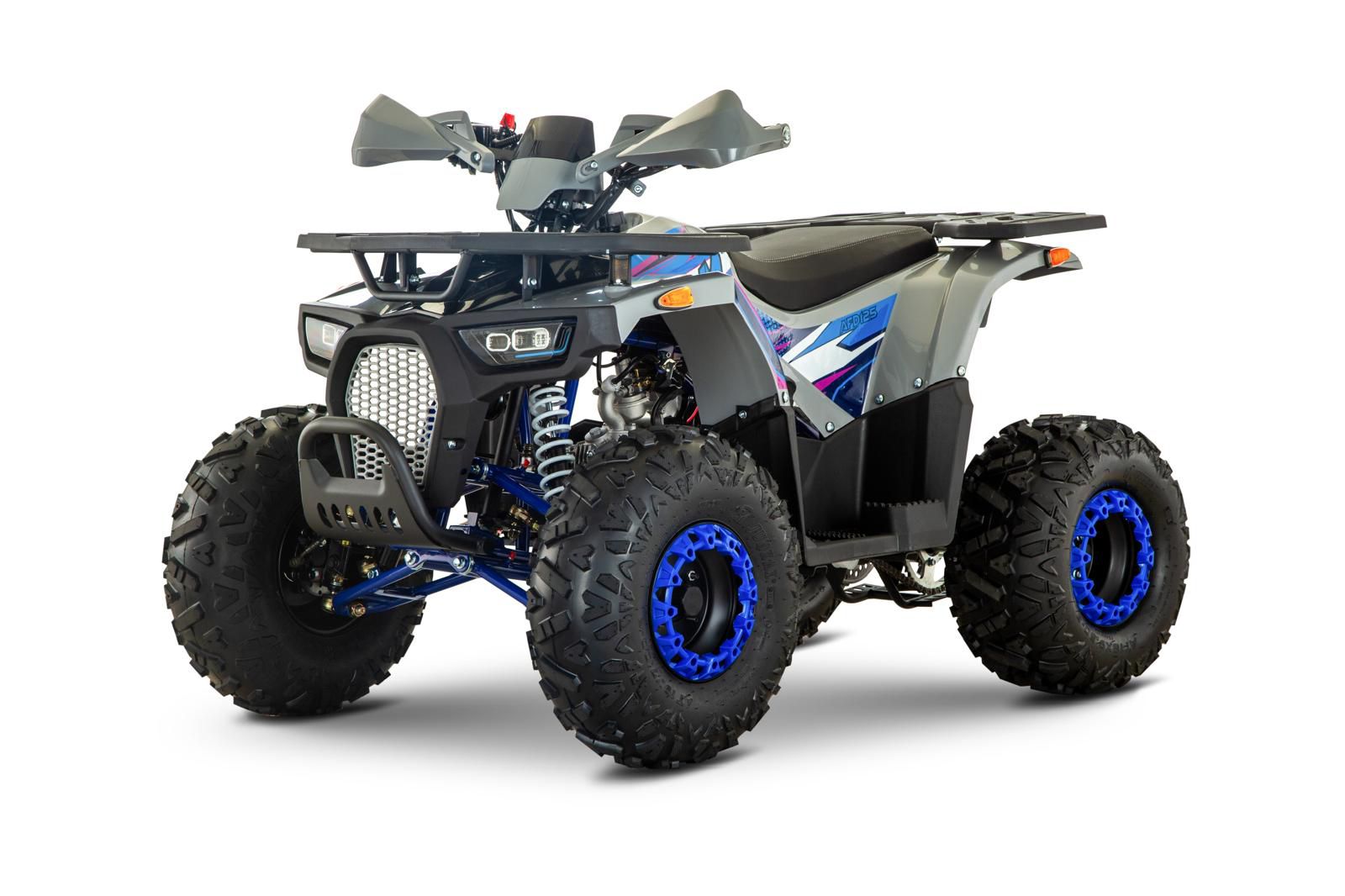 Quad Cvm AFD 125cc 4 Tempi Con Ruote 8”