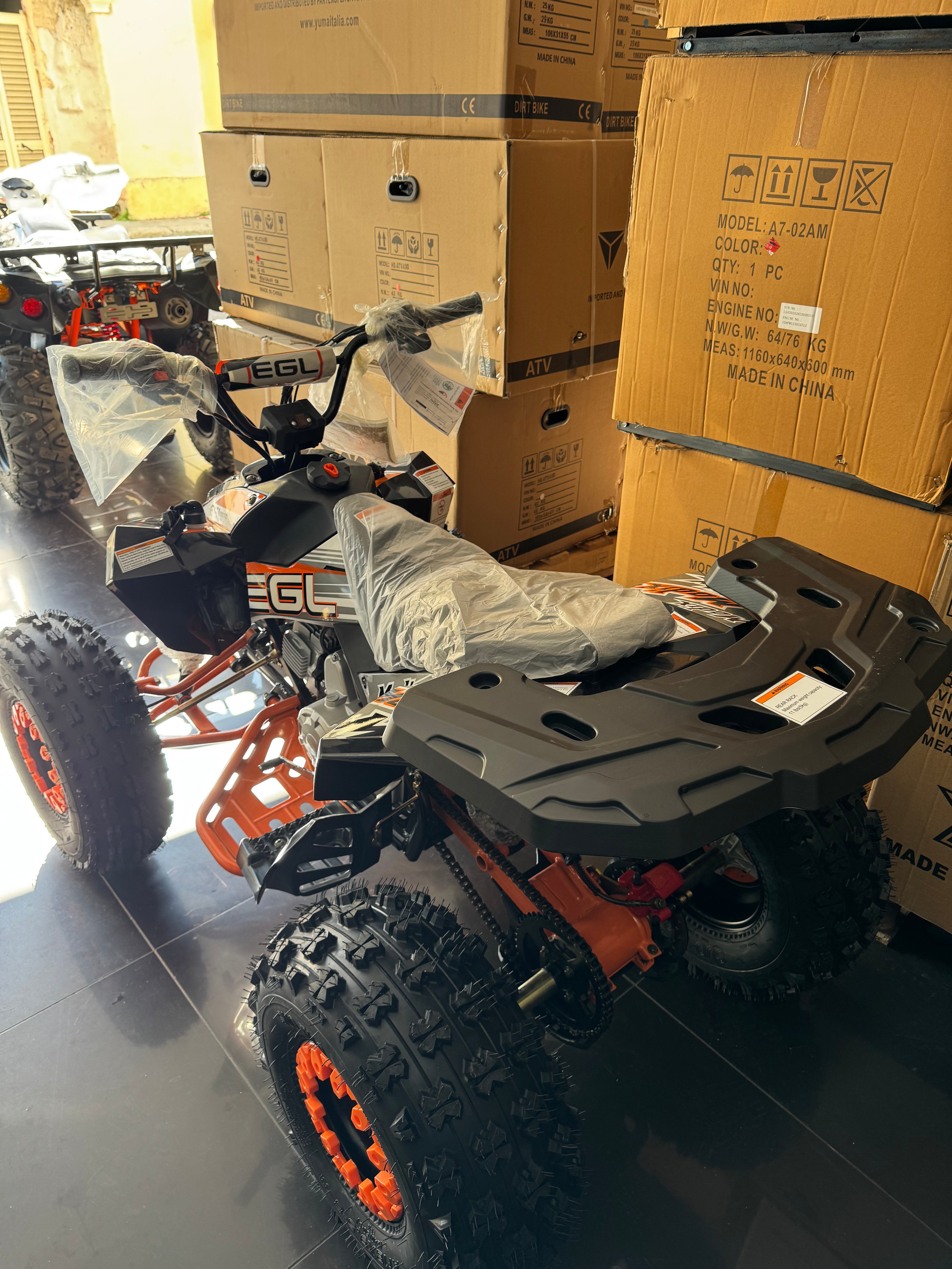 QUAD EGL MADIX 125cc 4T RUOTE 8” OFF ROAD