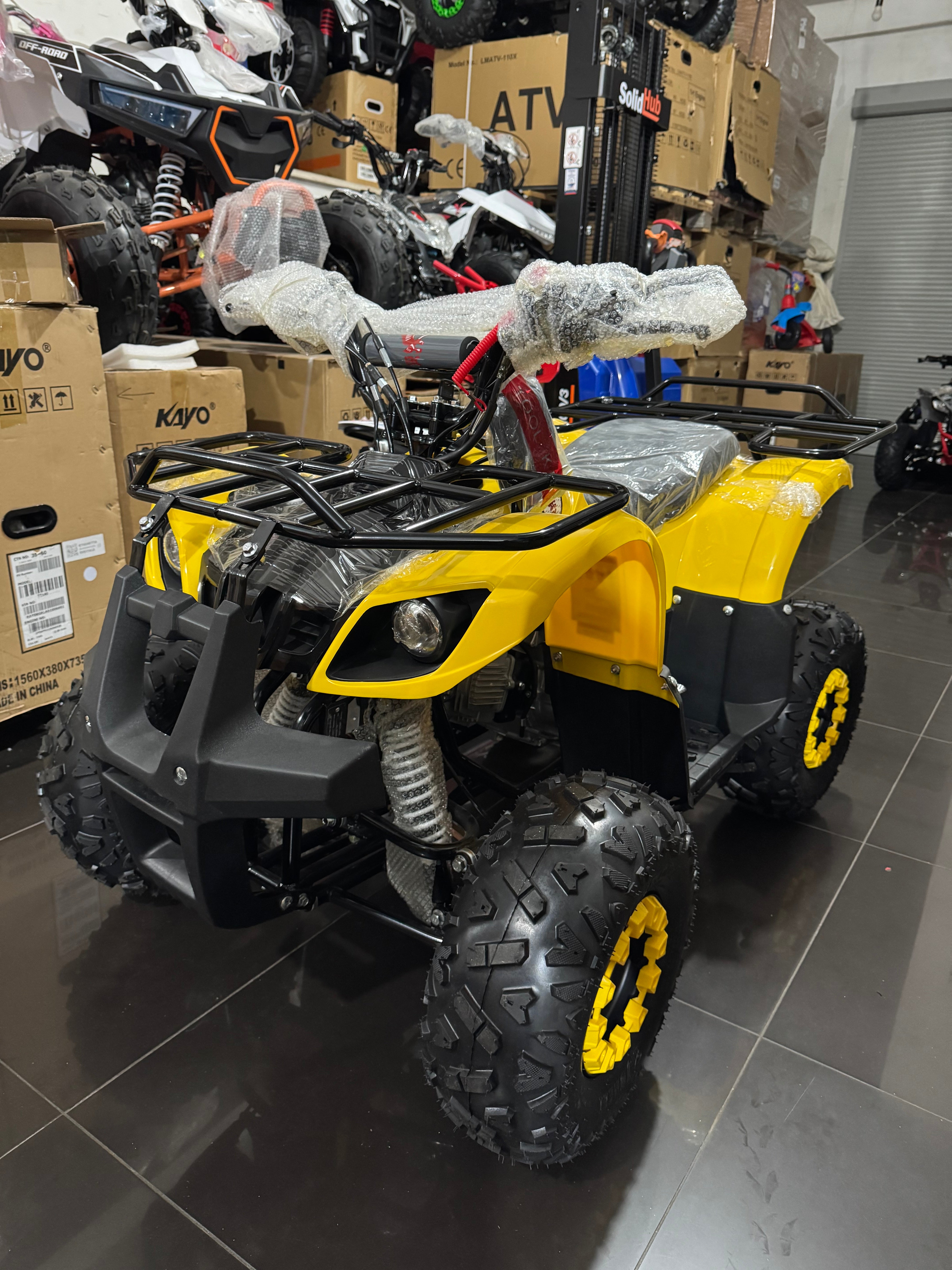 Quad Hunter 125cc 4 Tempi - Ruote 7” - Automatico + R