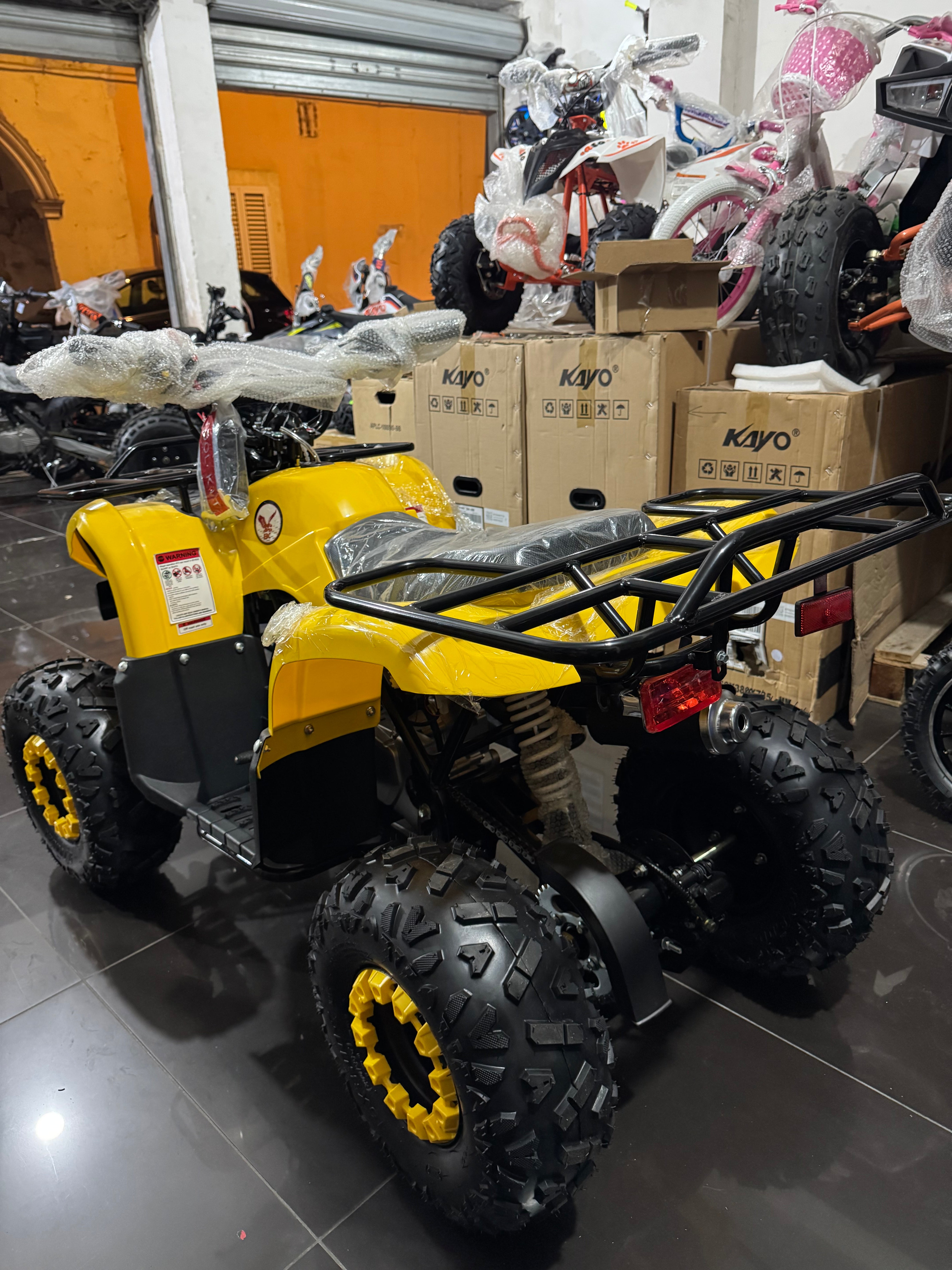 Quad Hunter 125cc 4 Tempi - Ruote 7” - Automatico + R