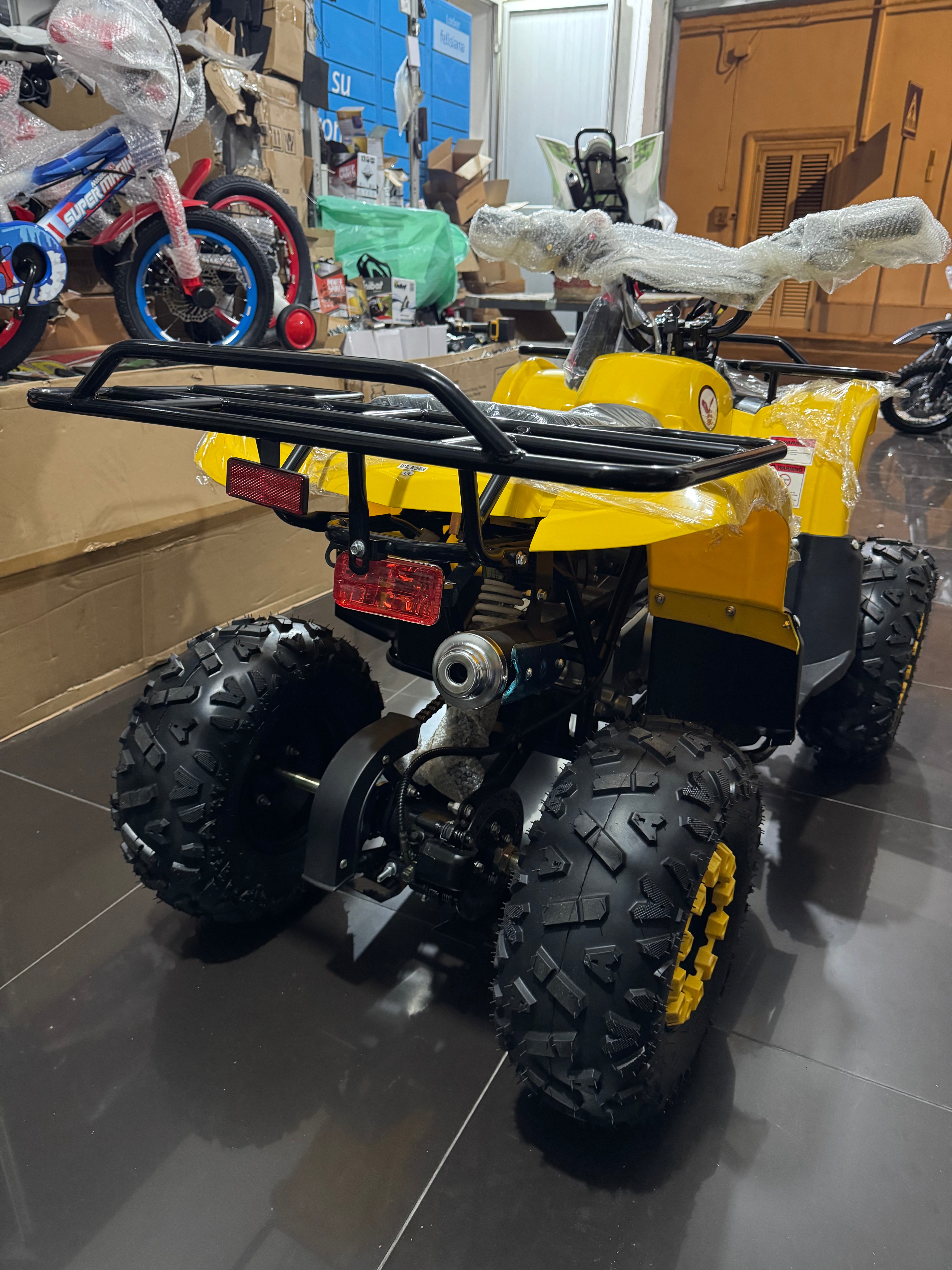 Quad Hunter 125cc 4 Tempi - Ruote 7” - Automatico + R