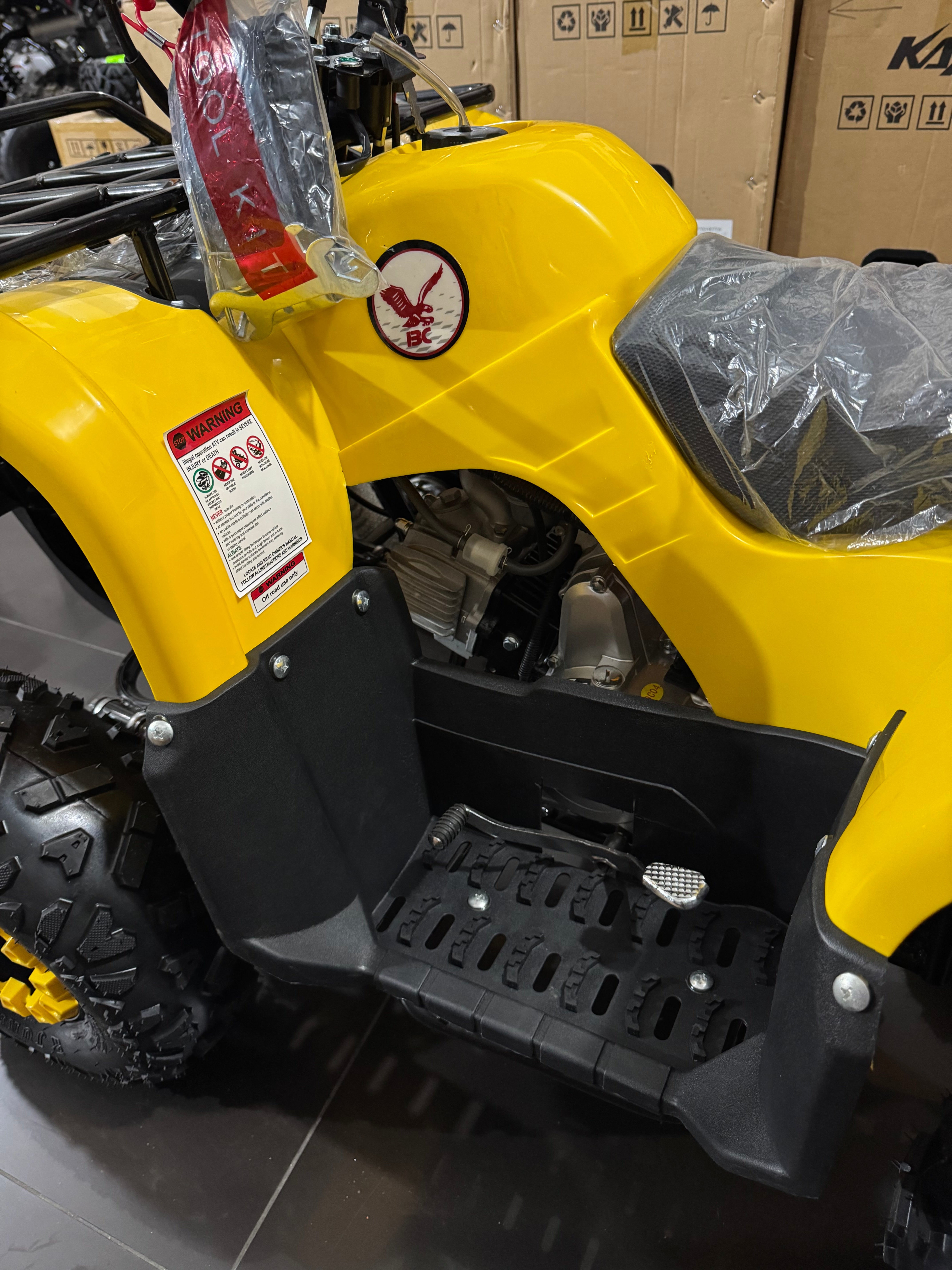 Quad Hunter 125cc 4 Tempi - Ruote 7” - Automatico + R