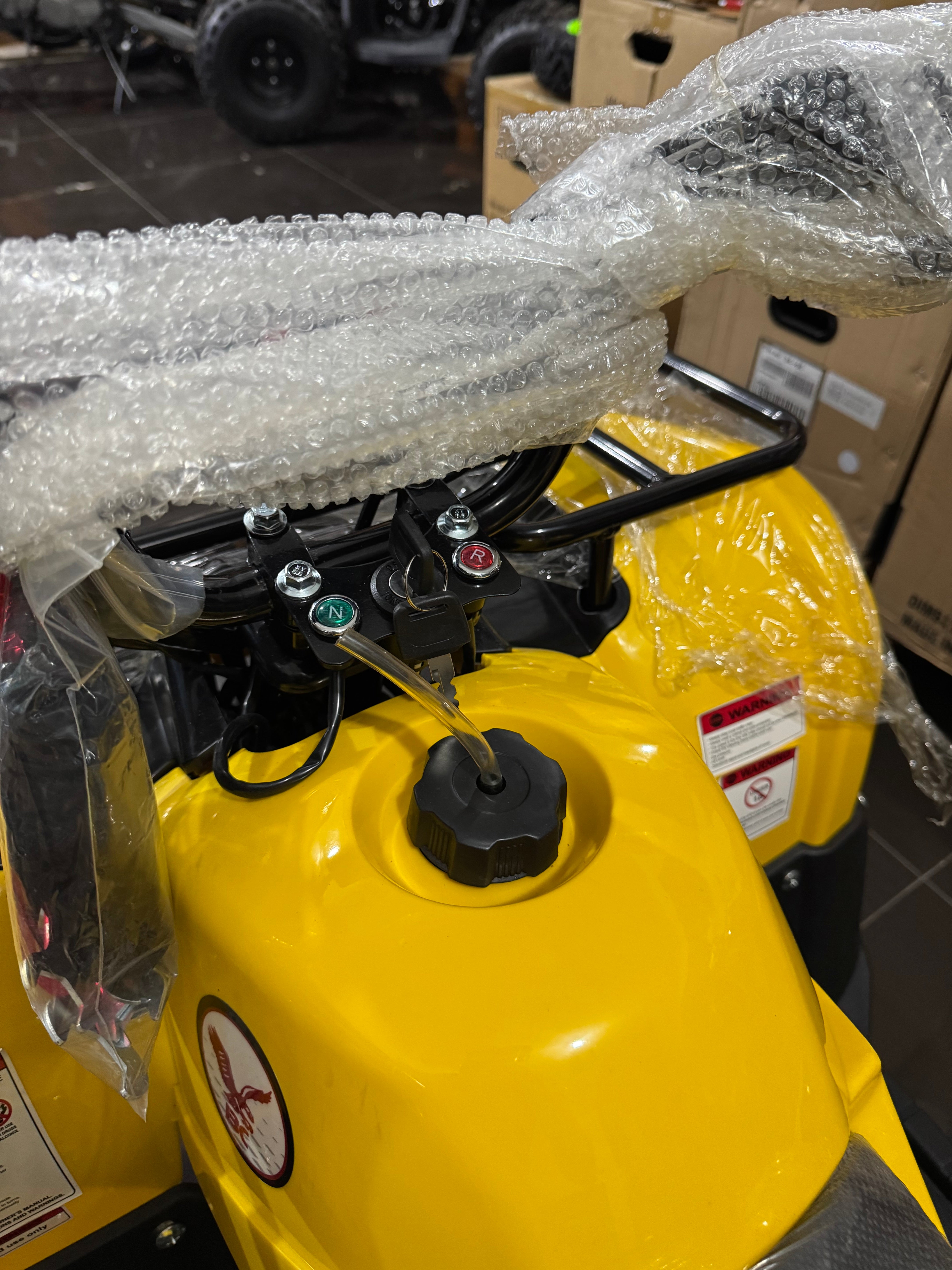 Quad Hunter 125cc 4 Tempi - Ruote 7” - Automatico + R