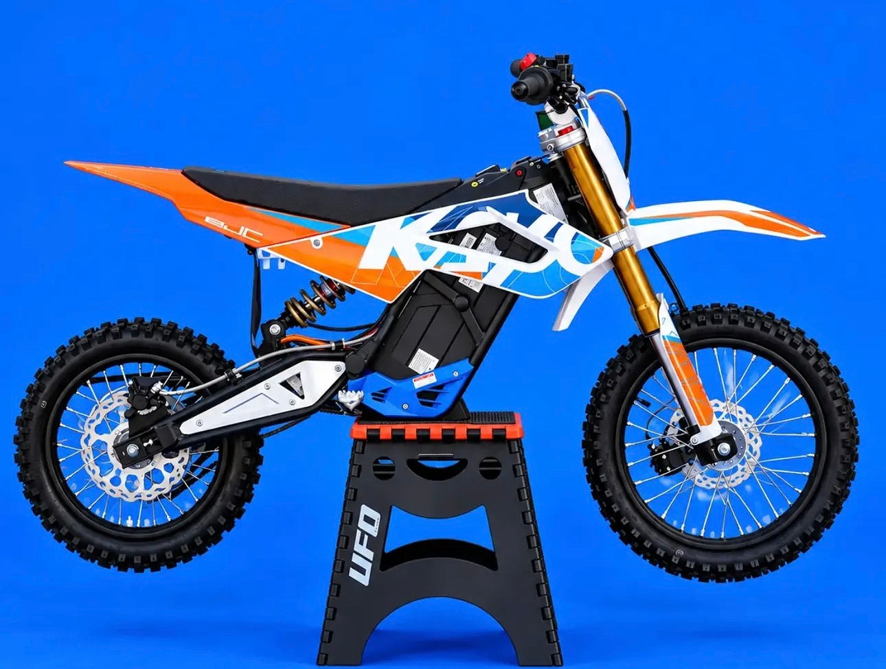 PIT BIKE KAYO eJC - RUOTE 14-12 ELETTRICA - MOTORE 1000W - BATTERIA LITIO 57.6V 7.8Ah *CHIEDERE DISPONIBILITÀ TRAMITE WHATSAPP*