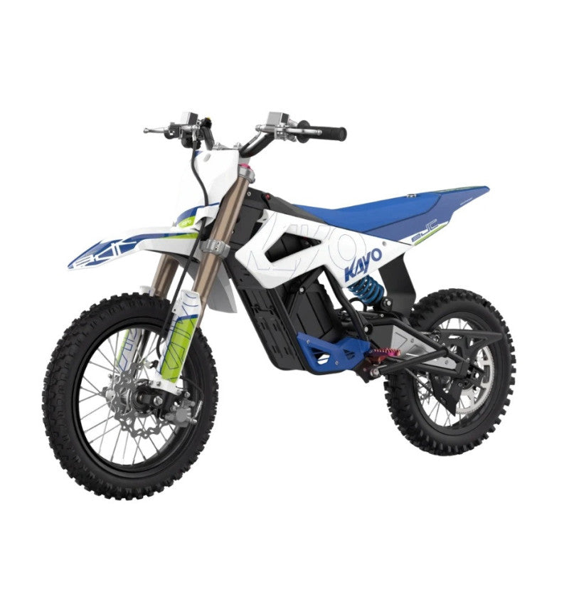 PIT BIKE KAYO eJC - RUOTE 14-12 ELETTRICA - MOTORE 1000W - BATTERIA LITIO 57.6V 7.8Ah *CHIEDERE DISPONIBILITÀ TRAMITE WHATSAPP*